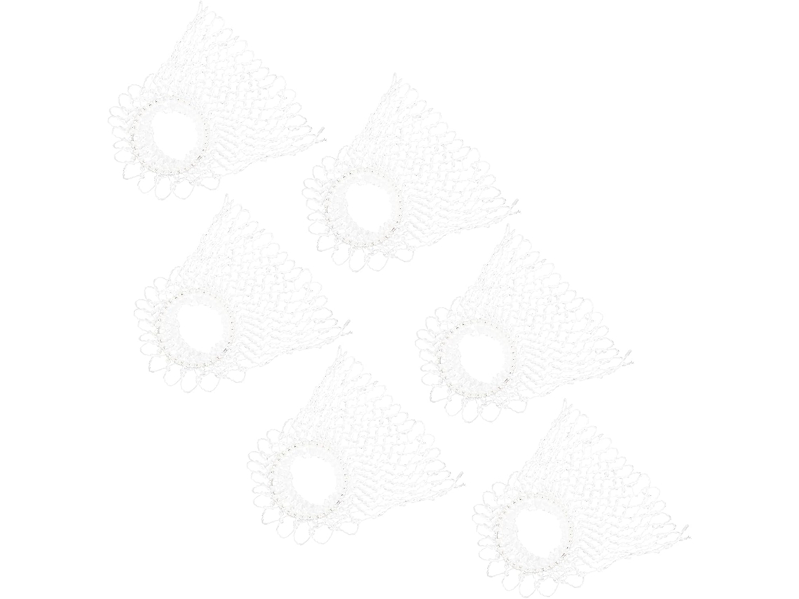 Poches De Billard En Nylon Blanc Durable, 6 Piezas, 7,2 Cm, Accesorios De Repuesto Para Mesa