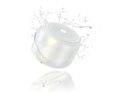 Altavoz Bluetooth estéreo Yizhood BT2602 resistente al agua, color blanco