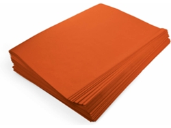 Papel Seda WEROLA (Naranja - 50 x 70 cm 520 Unidades)