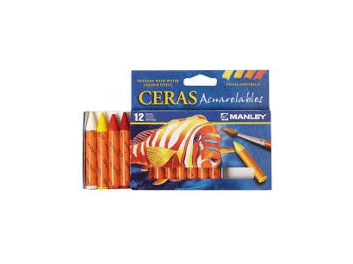 Lana Pis de Wax MANLEY Acuarela Veis C/12 Surtidos
