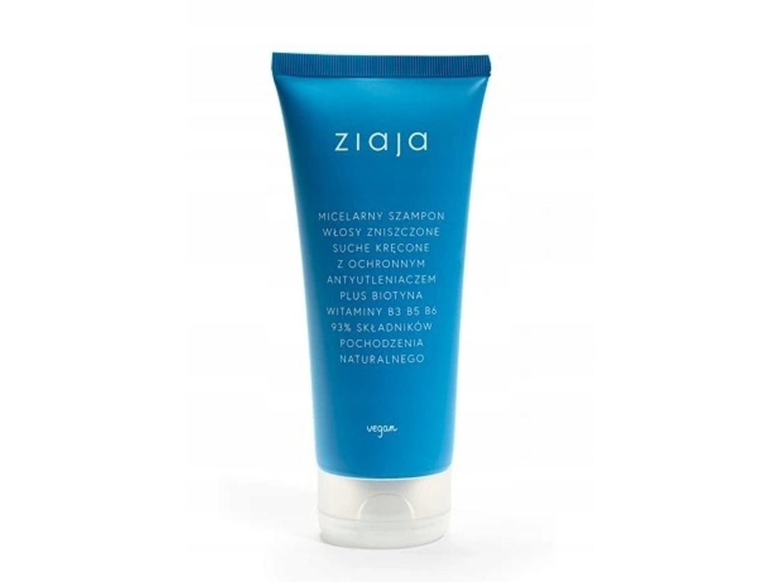 Ziaja, Champú Micelar Para Cabello Dañado, 200 Ml