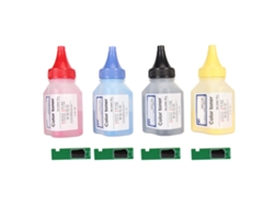 Kit de tóner universal con chips, 4 piezas, para W2070a 117ak, W2071a 117ac, W2072a 117ay, W2073a 117am