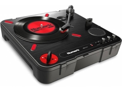 Tocadiscos NUMARK PT01 Negro y Rojo