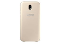 Funda SAMSUNG Galaxy J7 2017 Wallet Dorado