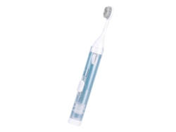 Cepillo de dientes portátil Rosewell con tubo de pasta dental transparente, ligero y suave para uso doméstico.