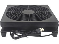 Ventilador De Refrigeración Usb De 5 V Y 180 Mm Para Router, Módem Y Receptor.