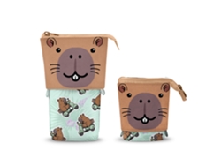 Estuche para lápices Oh My Pop Capybara, lindo y multicolor ¡Oh My Pop!