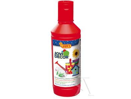 Bote Tempera Liquida Jovi 250Ml Bermellón
