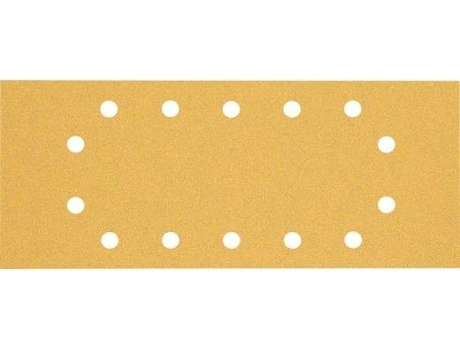 Lija BOSCH Expert C470 con 14 Orificios para Lijadoras Orbitales - 115x280 mm - G 80 - 10 Un