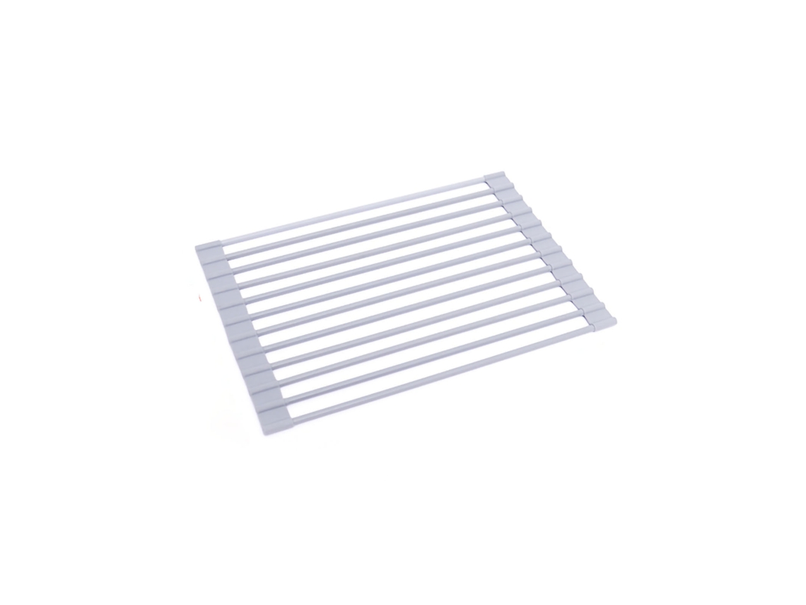 Escurridor de platos plegable y resistente a la corrosión