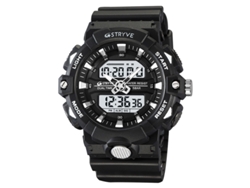 Reloj Deportivo De Moda Para Hombre (negro), Resistente Al Agua, Con Doble Pantalla, Luz Luminosa Y Cronógrafo Electrónico Multifunción.