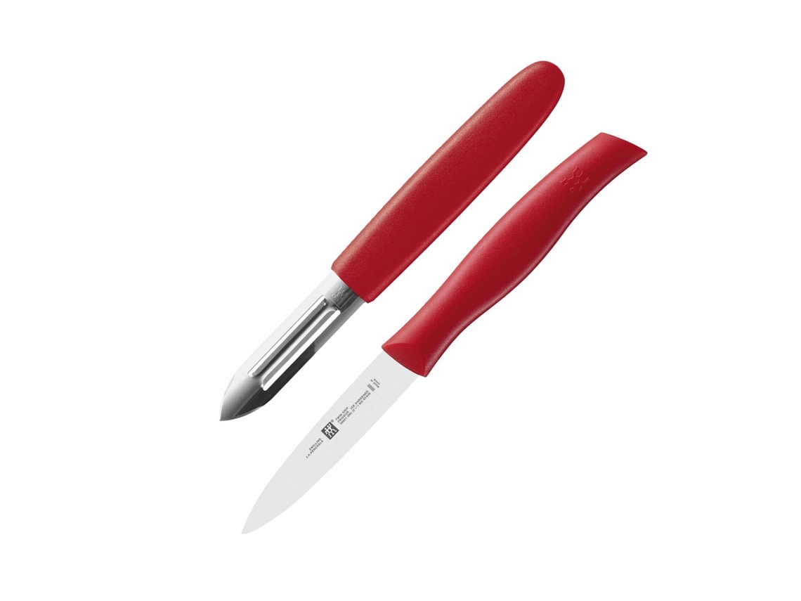 Juego de Puntilla y Pelador ZWILLING )Acero Inoxidable - Multicolor)
