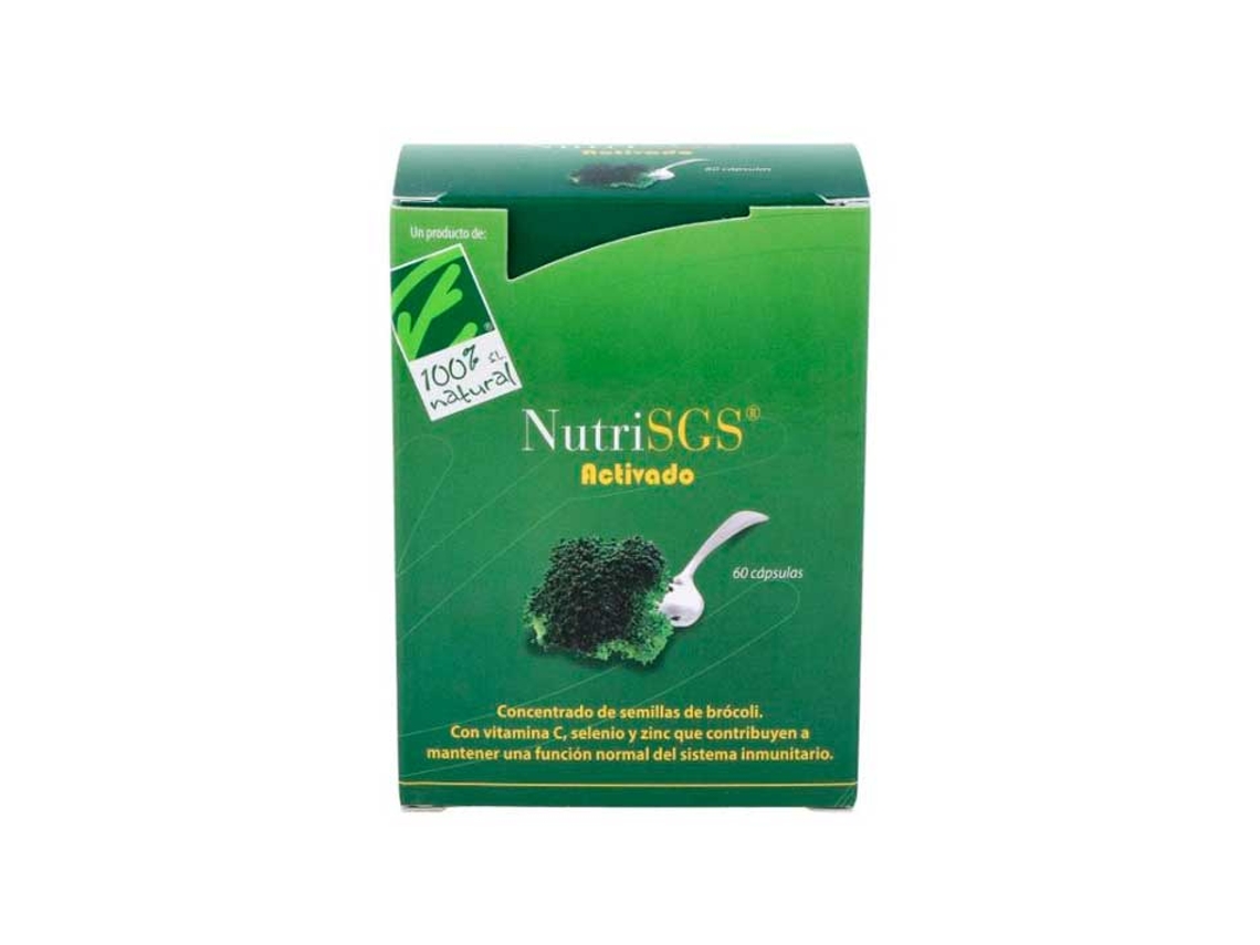 Complemento Alimentar 100% NATURAL Nutrisgs Ativado Forte (60 cápsulas)