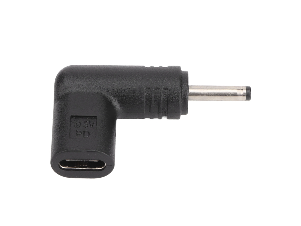 Adaptador hembra de tipo C a 3,0*1,1 mm compatible con carga rápida PD de 100 W, compatible con USB 3.1 tipo C a CC
