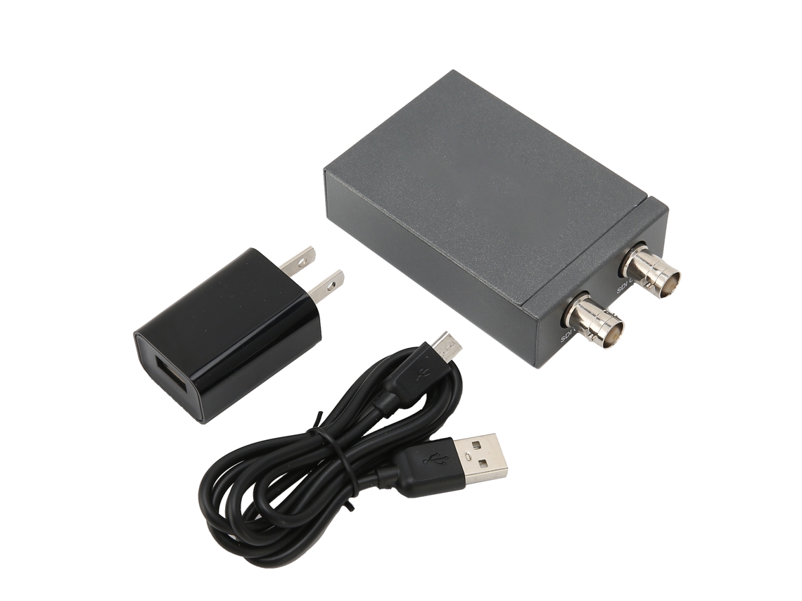 Nk-m008 Convertidor De Interfaz Multimedia Sdi A Hd Adaptador Sdi A Hd Enchufe Estadounidense 110-240v