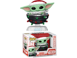 Figura FUNKO Pop! Star Wars: Mandalorian Holiday - Grogu en el Pram