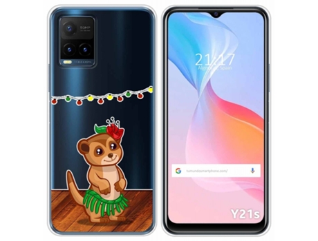 Carcasa Vivo Y21s / Y33s TUMUNDOSMARTPHONE Dibujos Transparente Multicolor