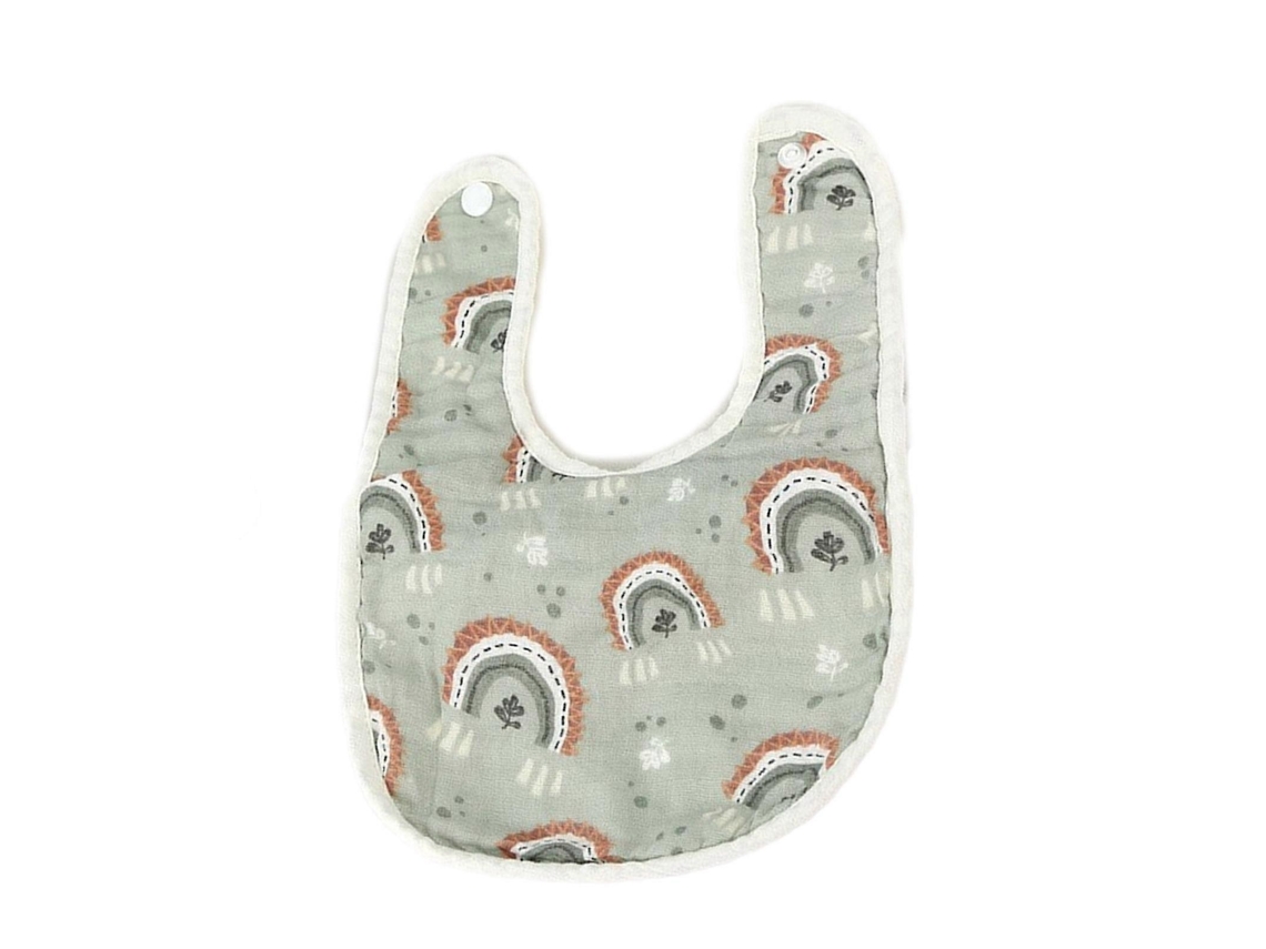 Baberos suaves para recién nacidos y niños pequeños, delantal con babero, baberos en forma de U, paño para eructar, baberos resistentes y absorbentes