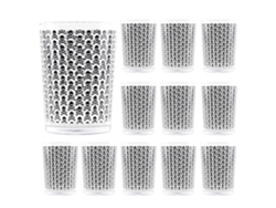 Set de 12 vasos de sidra 35cl con calaveras SCALPERS Home