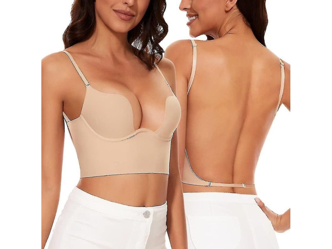 2026-sujetadores Sin Costuras Para Mujer Con Espalda Baja U Profunda Convertible Multiway, Regatas Y Invisibles