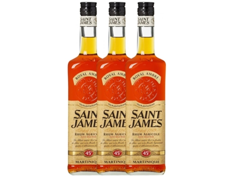 Rum PLANTATIONS SAINT JAMES Plantations Saint James Royal Ambré Añejo (0.7 L - 3 unidades)