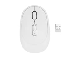 Ratón óptico inalámbrico Baoj-2026novo de 2,4 g, blanco
