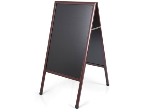 Caballete Publicitario BI-OFFICE Doble (1200x600mm - Pizarra)