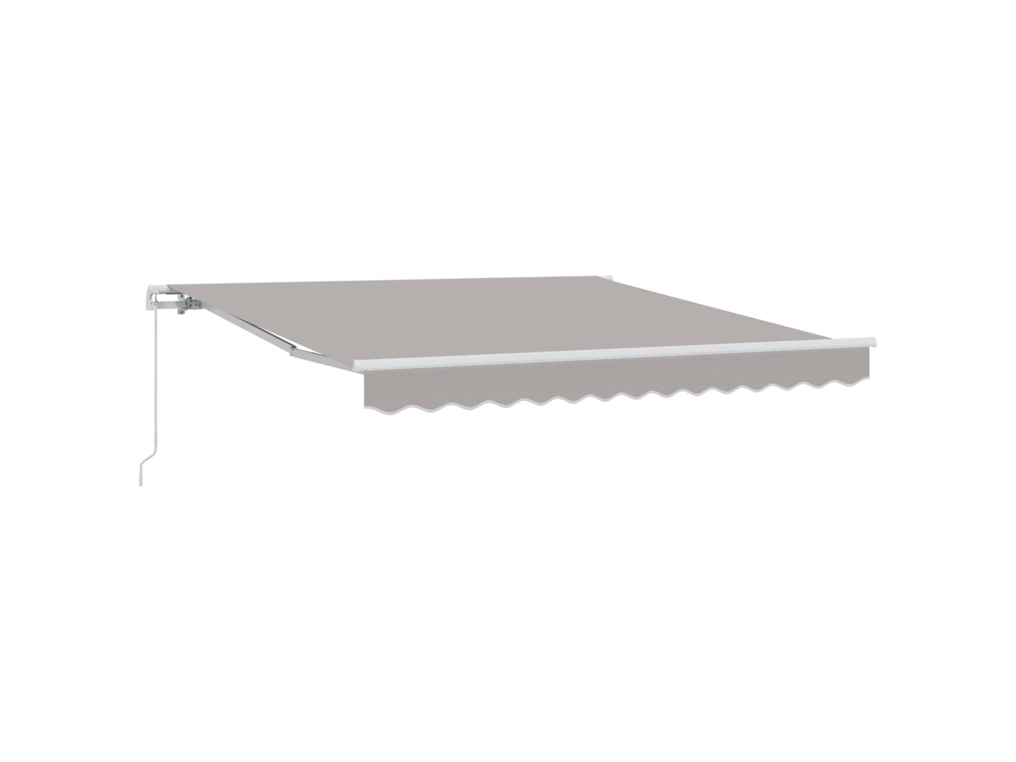 Maison Exclusive - Toldo Retráctil Gris Claro 300 X 250 X 165 Cm
