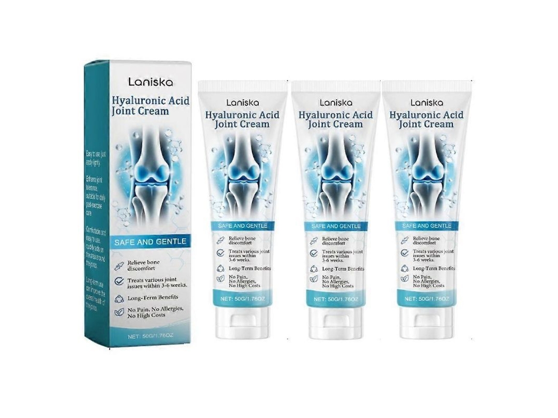 Crema De Masaje Articular Con Ácido Hialurónico 1-3x, Gel Avanzado Para El Cuidado De Las Articulaciones Y Los Huesos.