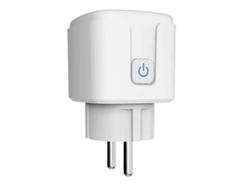 Enchufe inteligente Wi-Fi con monitorización de energía, control por voz y enchufe estándar europeo. Nostalgia88