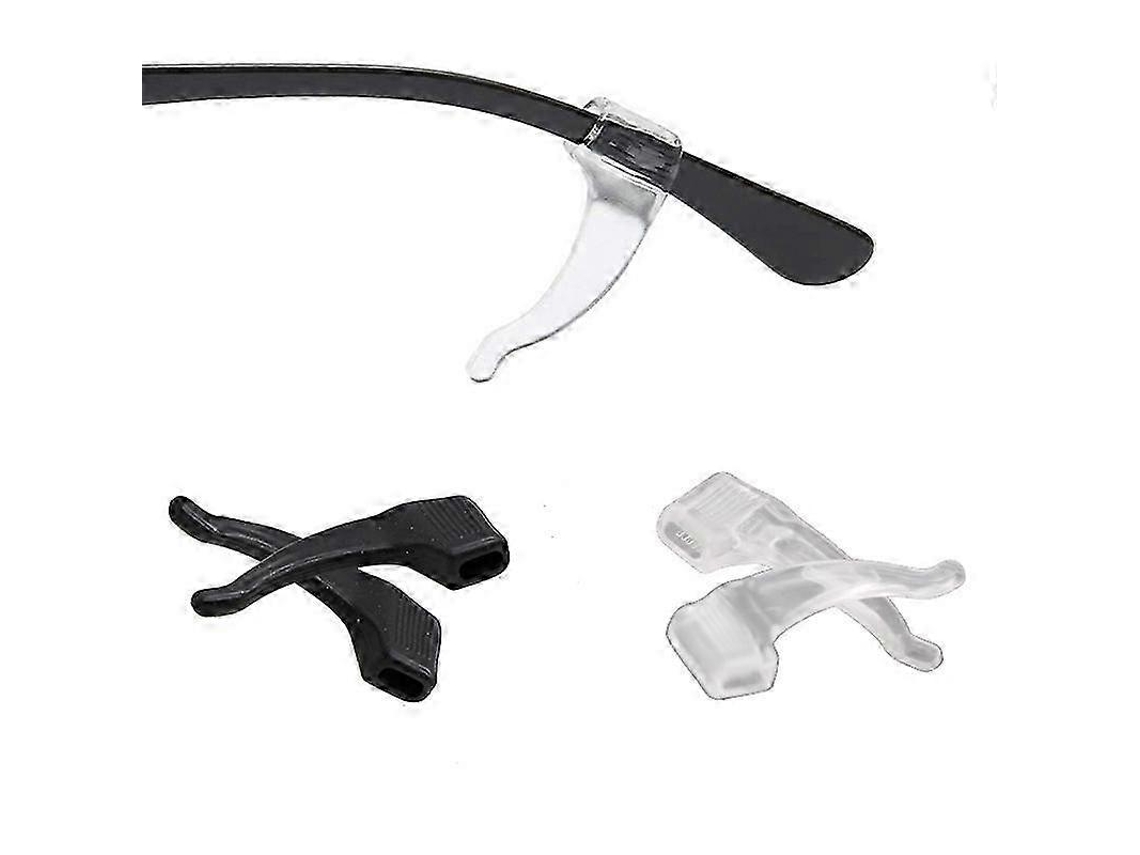Gancho de silicona para la oreja para gafas, punta de patilla para gafas, gancho antideslizante para la oreja Rosewell