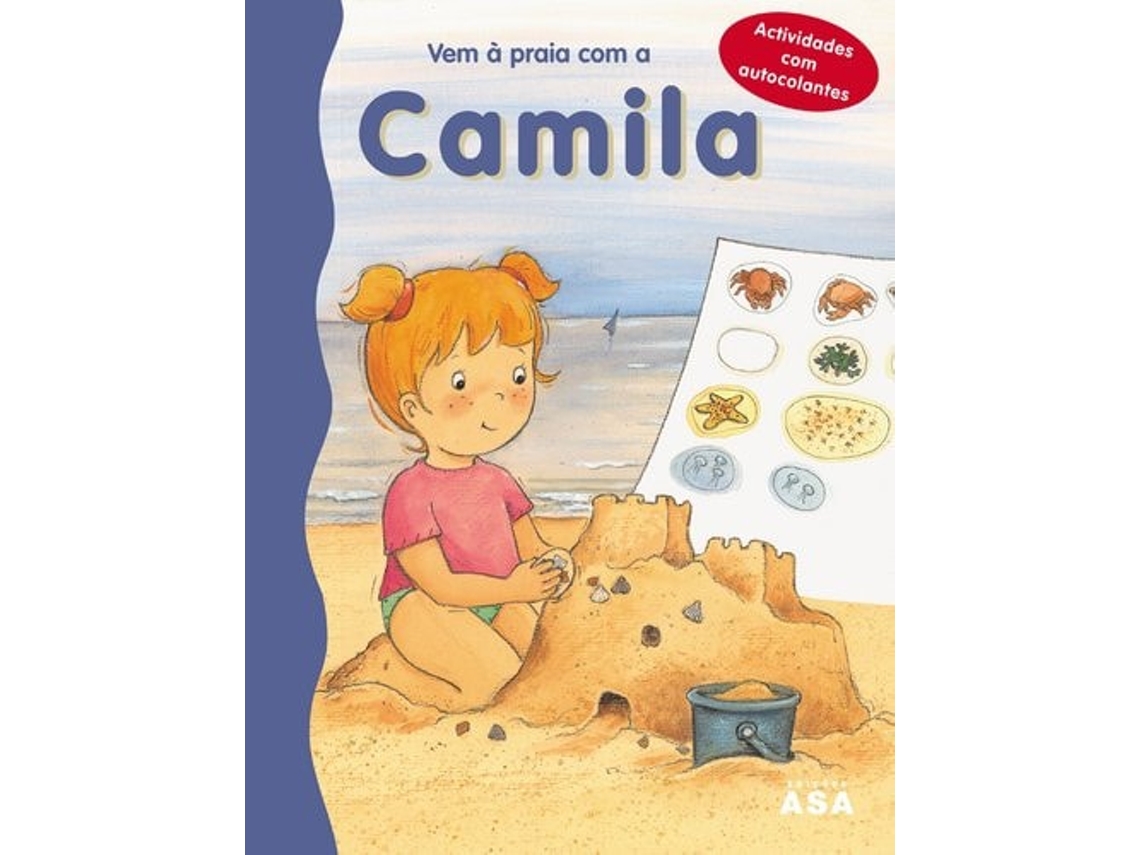 Libro Vem À Praia Com A Camila  de Aline (Portugués)