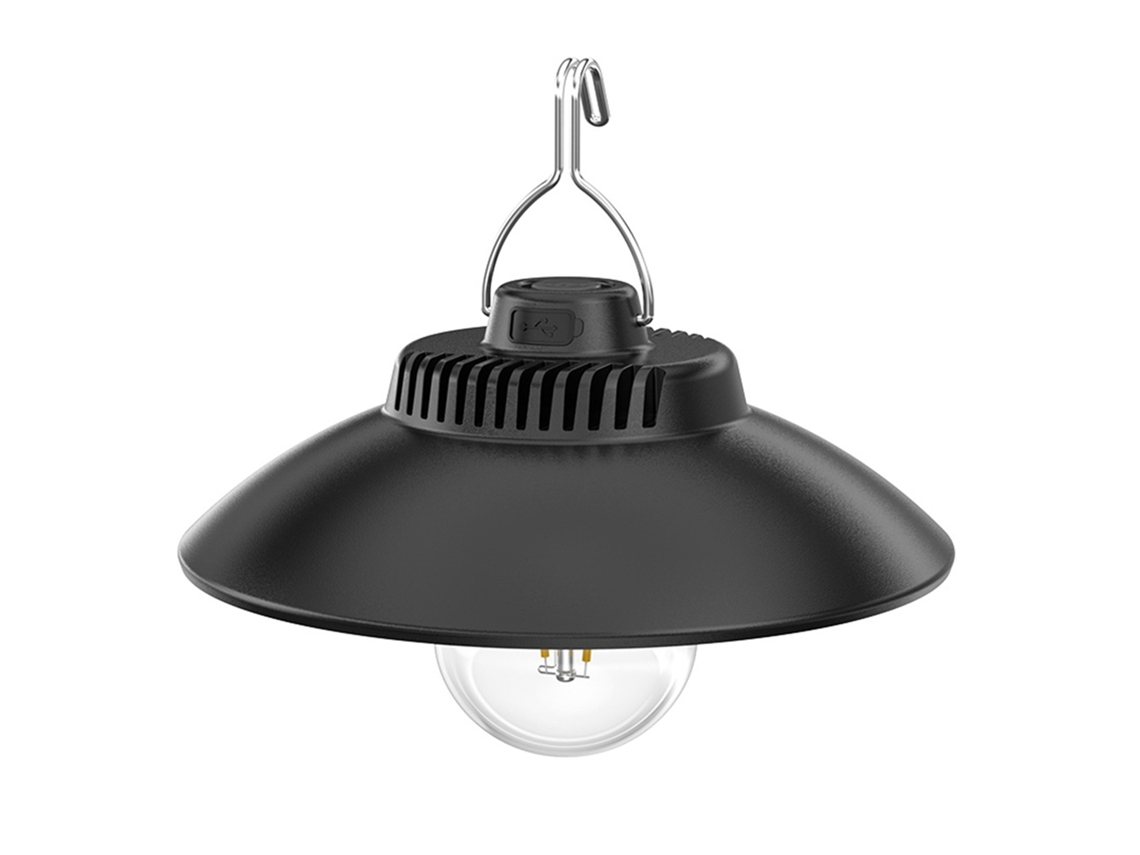 Lámpara De Tienda Colgante Recargable Led Ipx4 Impermeable Para Camping Portátil Con Usb-c