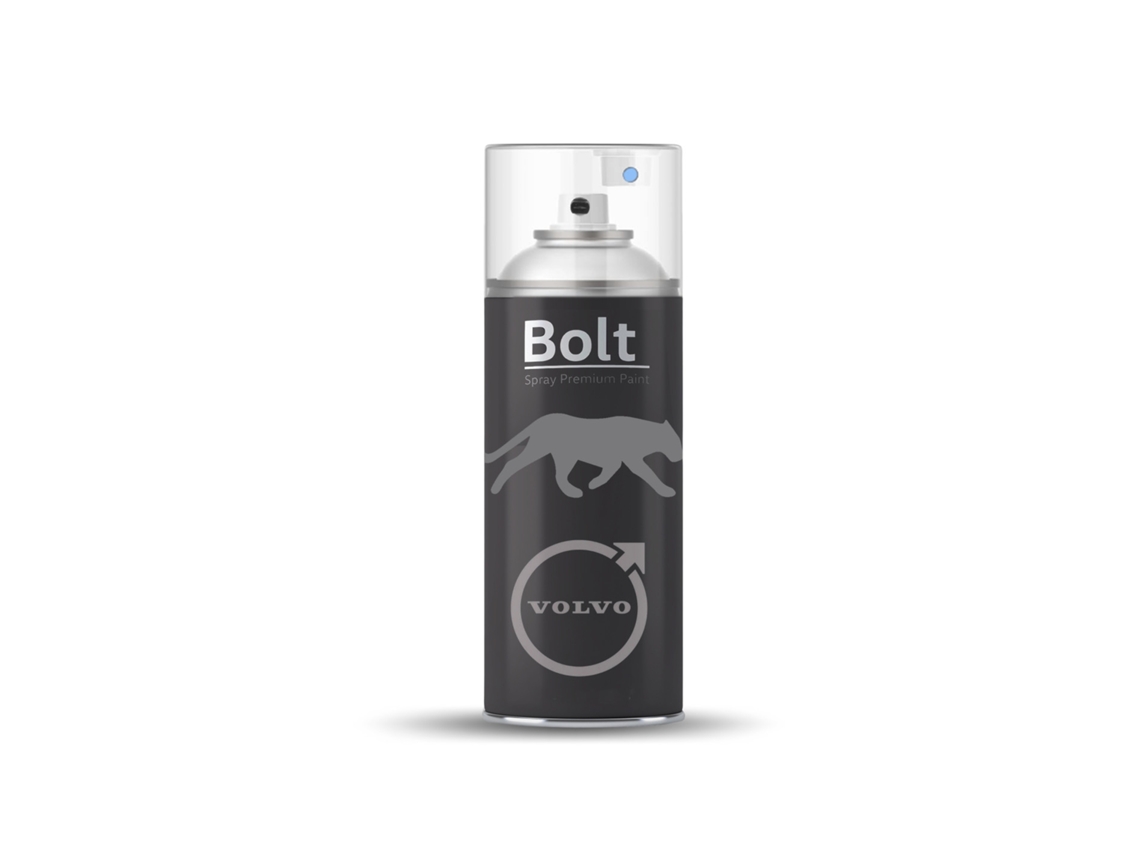 Pintura metálica bicapa Bolt Spray para Volvo (400 ml) Bolt Spray Premium (Efecto Gris Savile 492)