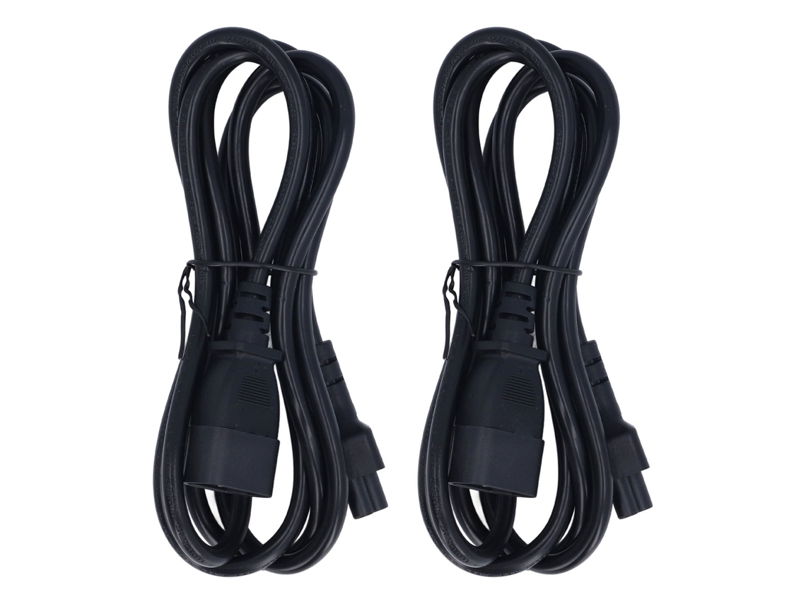 Cables de alimentación IEC320 C14 C5 seguros y versátiles