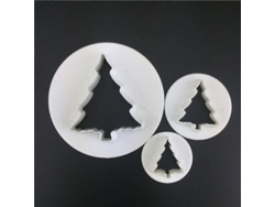 Moldes Para Tartas, Moldes Grandes Para Arbol De Navidad Con Pegamento, 3 Juegos.