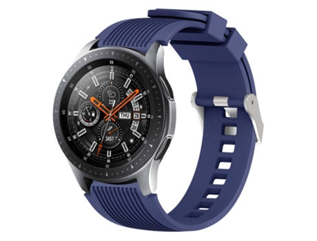 Correa de Silicona 22mm para Huawei Watch 3/3 Pro/Samsung Amazfit Watch - azul oscuro
