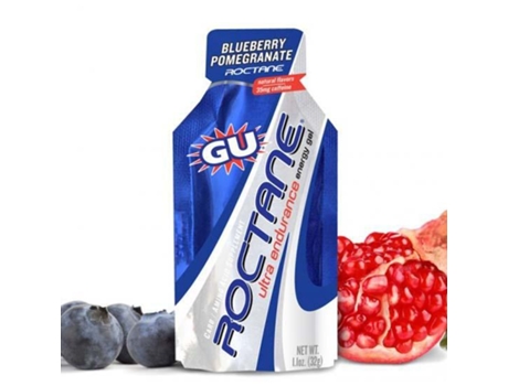 Complemento Alimentar GU Gu Roctane Ultra Endurance 24 Unidades Amoras Energia Géis Caixa