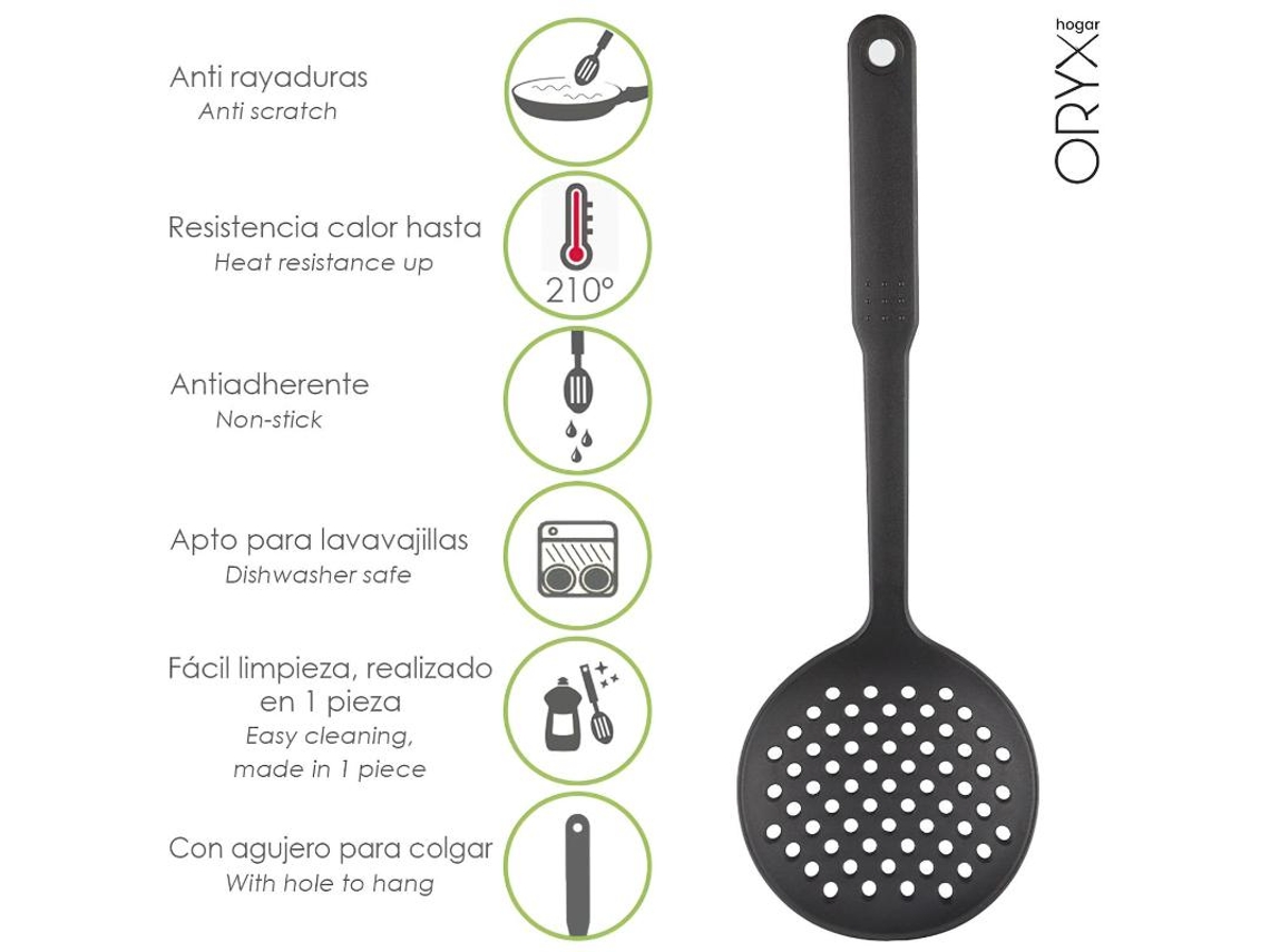 Espumadera Cocina Nylon Basic 33.5 x 11 cm ORYX