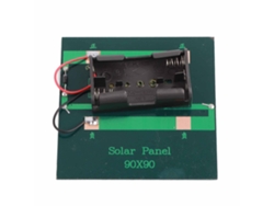 Panel de carga solar de 1 W CC 4 V para 2 pilas AA de 1,2 V. Fuente de alimentación.