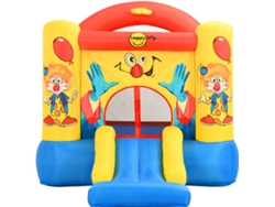 Happy Hop Castillo hinchable con tobogán 330x230x230 cm PVC