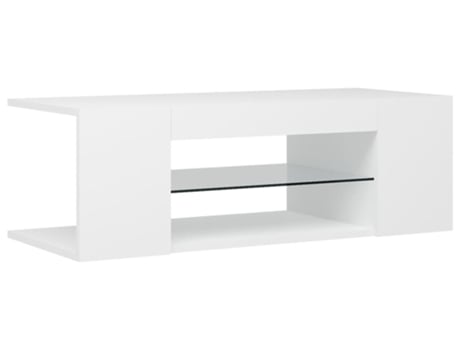 Mueble para la televisión VIDAXL Blanco Madera contrachapada (90x39x30 cm)