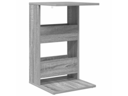 Mesa Auxiliar | Mesa Lateral Gris Sonoma 40 X 35 X 60,5 Cm Madera De Ingeniería