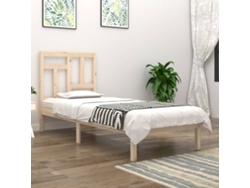 VIDAXL Cama 3Ft 90 x 190 cm Pino macizo