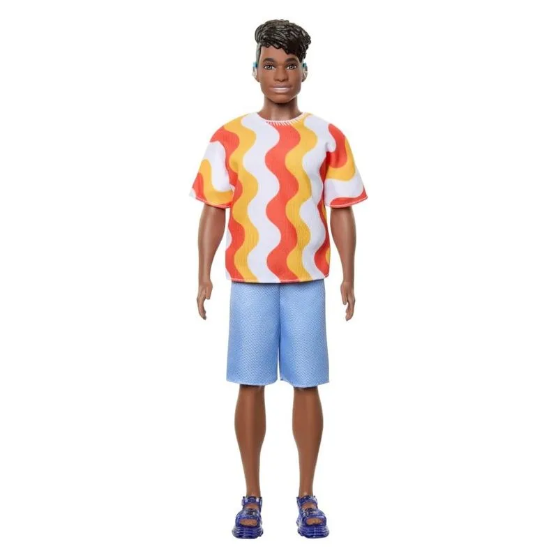 Muñeco Ken Barbie Fashionista Audifonos 220 Hrh23 Mattel