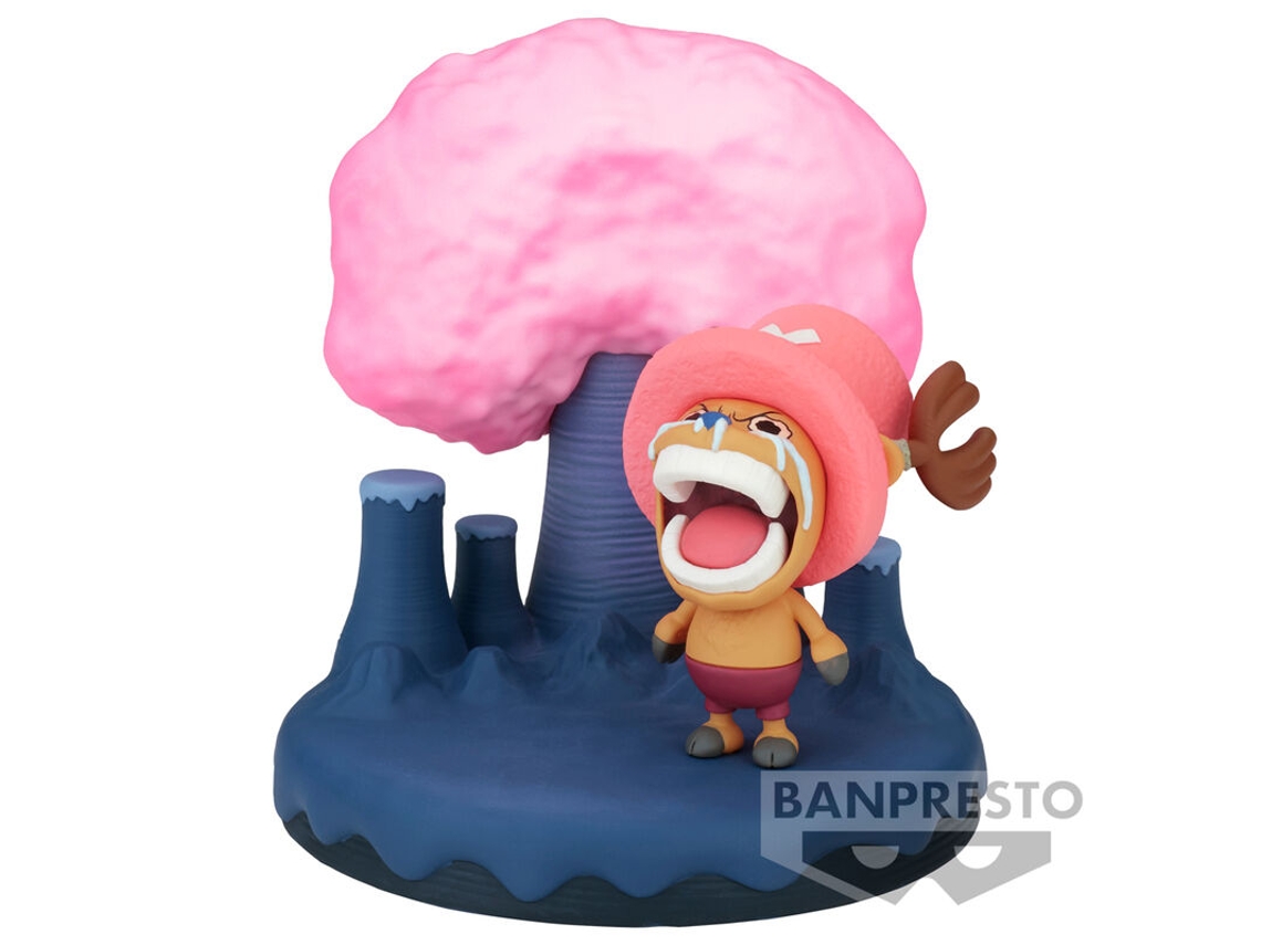 Figura coleccionable de One Piece World Log Stories Tony Tony Chopper 9cm B.active