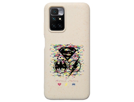 Funda Oficial Dc Comics Liga La Justicia Símbolos Píxeles Warner Bros Compostable para Xiaomi Redmi 10 Global PHONECASES3D