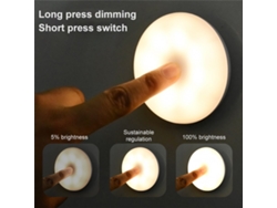 Luz nocturna Sensor de movimiento inteligente LED Lámpara nocturna con batería WC Lámpara de noche para habitación de vestíbulo de vestíbulo. SLD