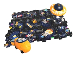 Juego de rompecabezas Slowmoose de 12 piezas con temática espacial