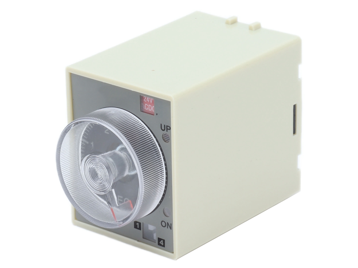 Relé De Tiempo Ajustable St3pa-a Con Retardo De Activación, 24 V Cc. Accesorio De Repuesto.